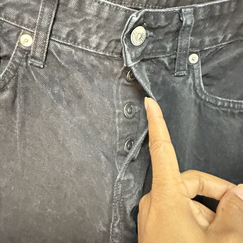 H&M Slim Stretch Denim Jeans Men's Size W29 x L32 Dark Rinse - Picture 12 of 16
